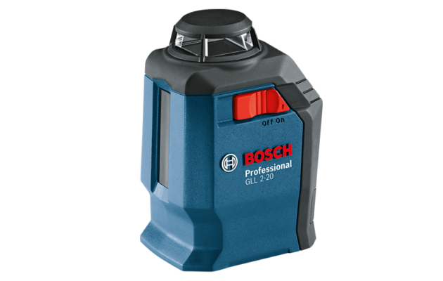 פלס לייזר צלב והיקפי בוש BOSCH GLL 2-20