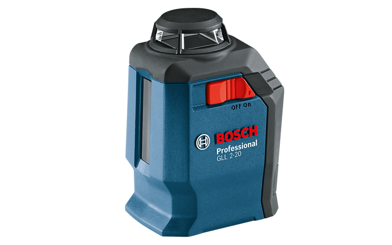 פלס לייזר צלב והיקפי בוש BOSCH GLL 2-20