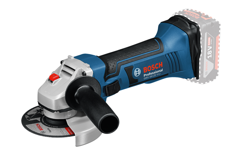 משחזת נטענת בוש BOSCH GWS 18-125V-LI