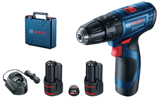מברגה/מקדחה רוטטת בוש BOSCH GSB 120-LI