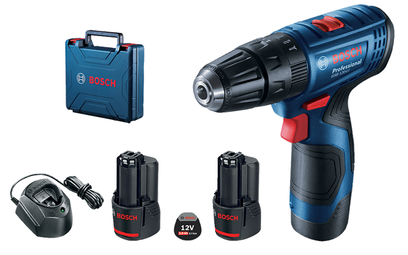 מברגה/מקדחה רוטטת בוש BOSCH GSB 120-LI