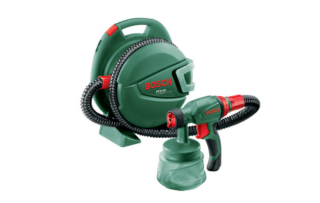 אקדח צבע עם גלגלת בוש