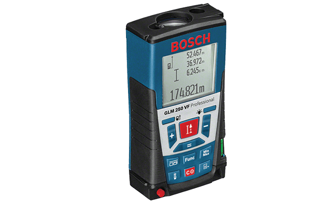 מד טווח לייזר בוש BOSCH GLM 250 VF
