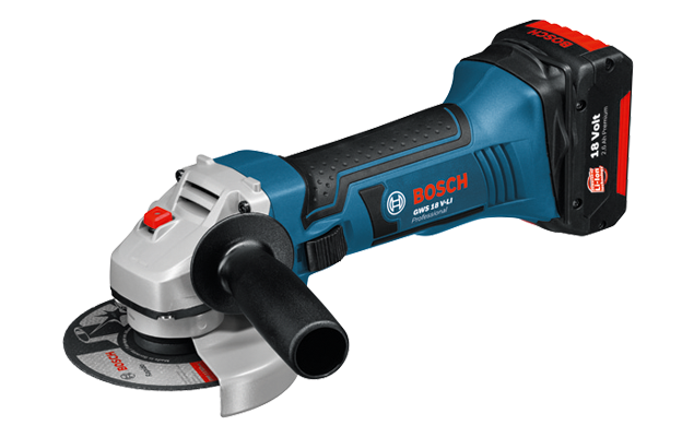 משחזת נטענת בוש BOSCH GWS 18V-LI