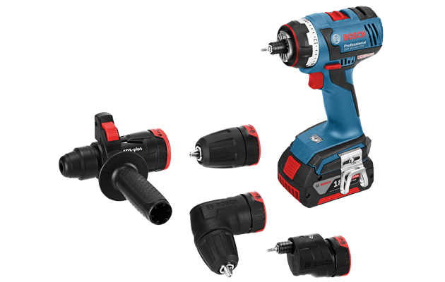 מברגה מודולרית בוש BOSCH DYNAMIC GSR 18V EC FC2