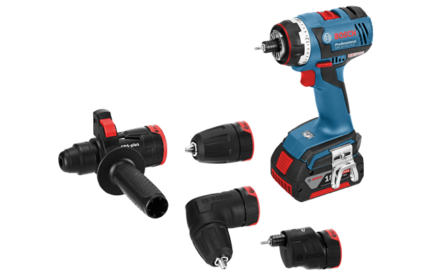 מברגה מודולרית בוש BOSCH DYNAMIC GSR 18V EC FC2