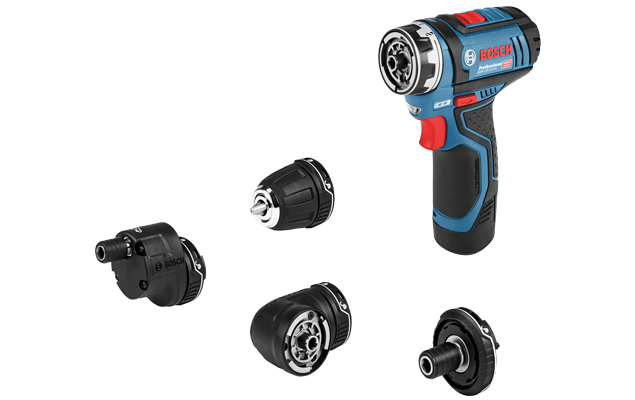 מברגה/מקדחה מודולרית בוש BOSCH GSR 12V-15FC