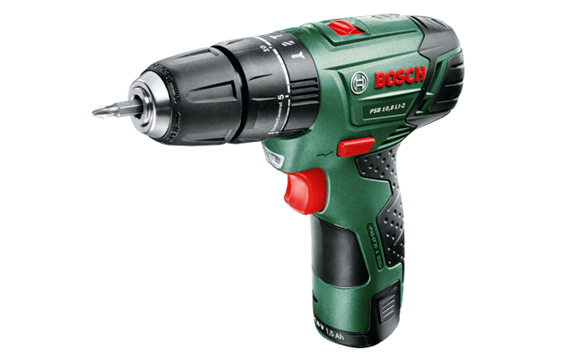 מברגה/ מקדחה רוטטת בוש BOSCH PSB10.8 LI-2