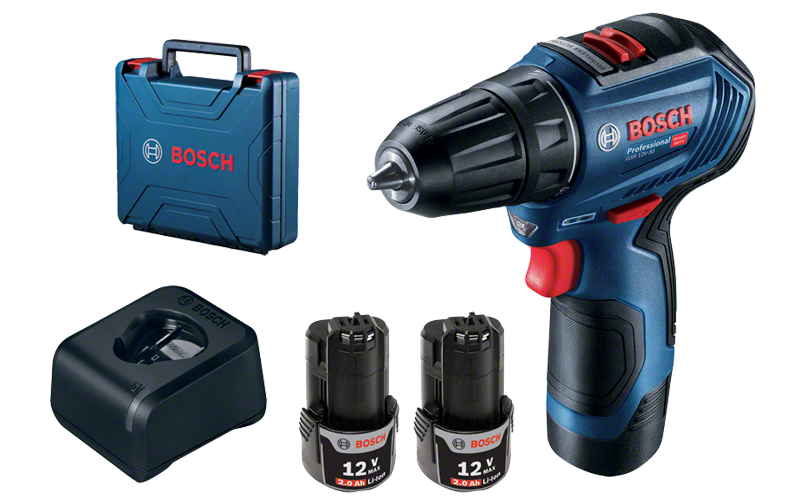 מברגה/מקדחה בוש BOSCH GSR 12V-30