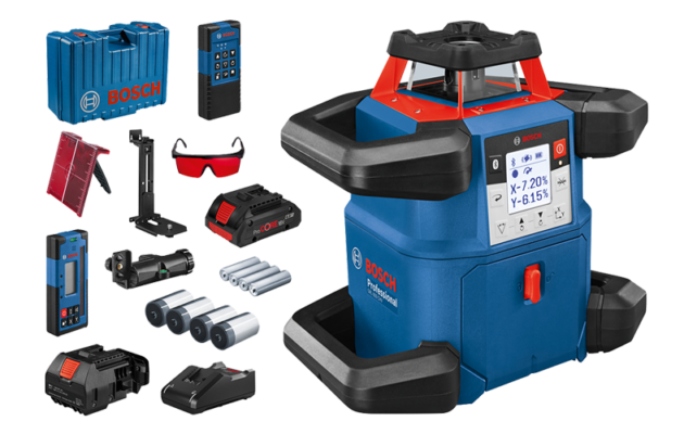 פלס לייזר מסתובב בוש BOSCH GRL 600 CHV