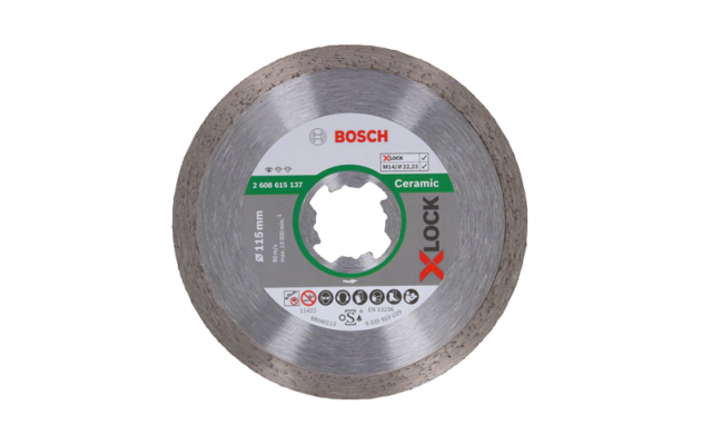 דיסק יהלום 4.5 לקרמיקה חלק