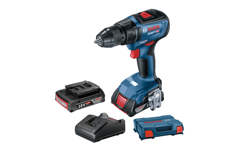 מברגה/מקדחה נטענת בוש BOSCH GSR 18V-50