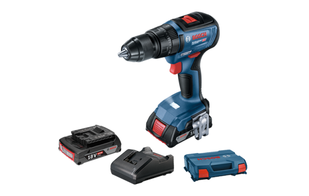 מברגה/מקדחה רוטטת נטענת בוש BOSCH GSB 18V-50