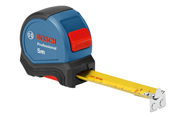 מטר מקצועי בוש 5 מ' BOSCH TAPE MEASURE 5m