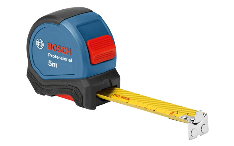 מטר מקצועי בוש 5 מ' BOSCH TAPE MEASURE 5m