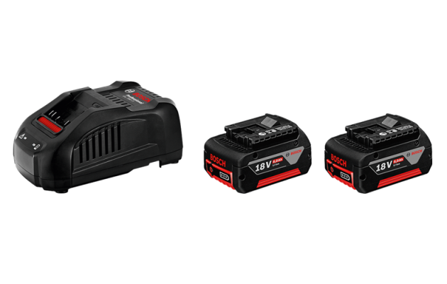 סט סוללות ומטען בוש BOSCH GBA 18V + GAL 1880